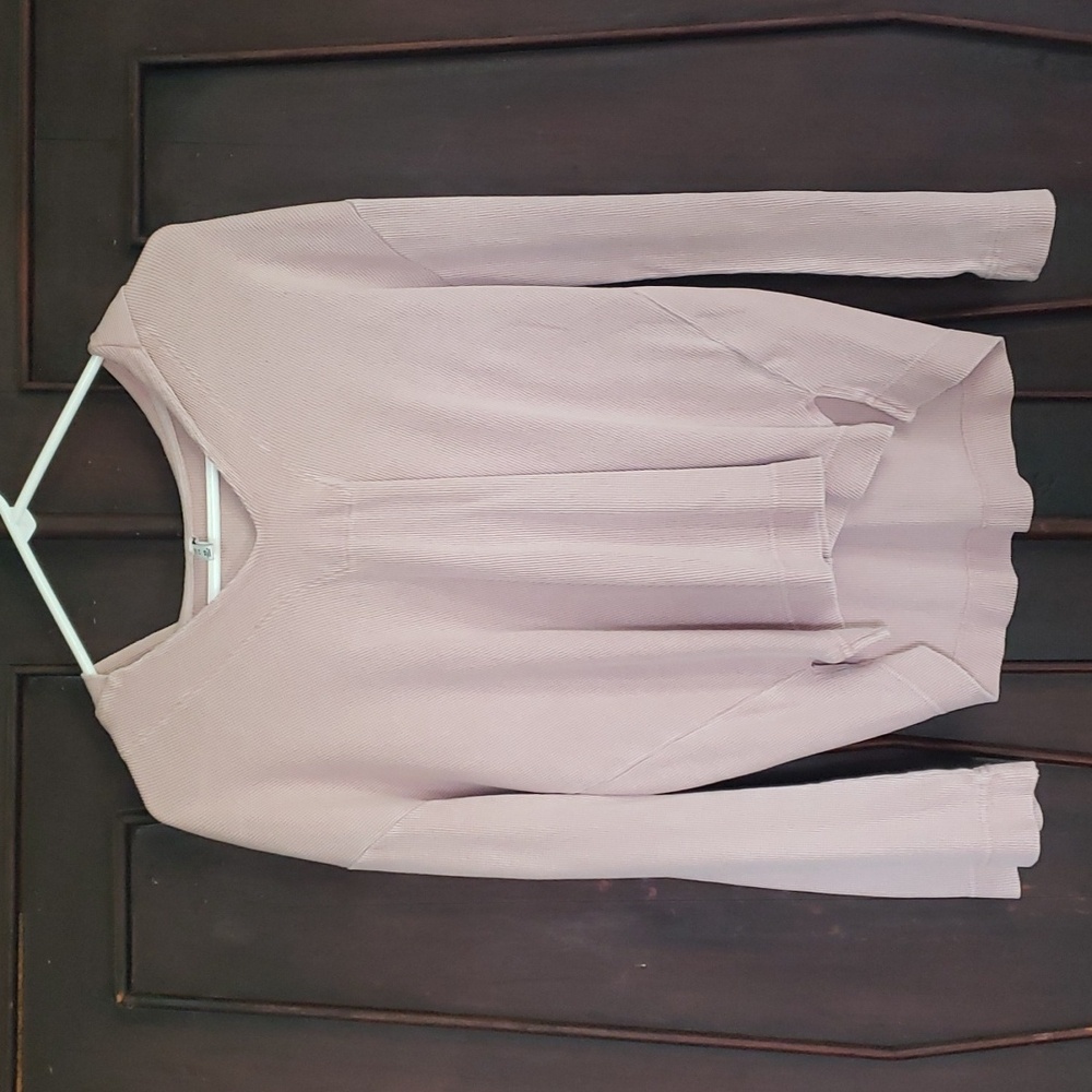 Z Supply Top Long Sleeve Pink